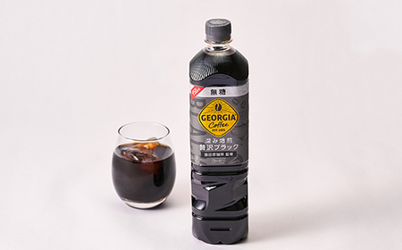 ジョージア深み焙煎贅沢ブラック 無糖 950mlPET×12本_飲料・ドリンク 飲料 コーヒー・コーヒー豆 _【1427059】