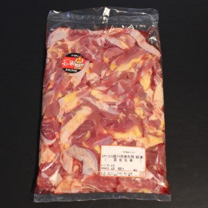 おやべ火ね鶏(親鶏)モモ焼肉用　老鶏ヒネ　かしわ　1.6Kg(400g×4袋真空パック・解凍)【配送不可地域：離島】【1291436】