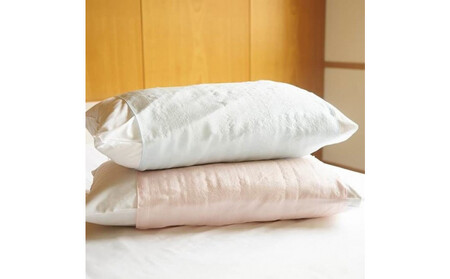 【南砺市】松井機業「城端しけ絹」美髪枕カバー　水