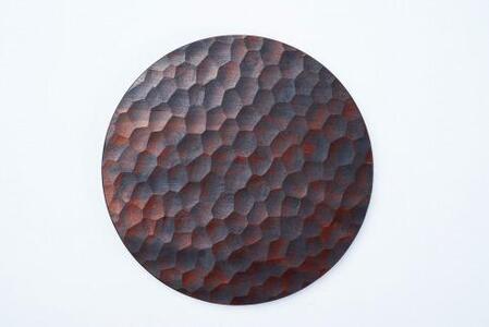 栃プレート（小）素地と拭き漆2枚セット