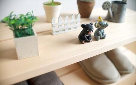 ベンチとしても活用できる天然木の玄関収納家具「ベンチシェルフ」NA