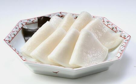 【11月16日~12月末出荷期間限定】爽やか甘酢風味 南砺市産白蕪で作る「千枚漬け 縁-ゆかり-」120g×3個