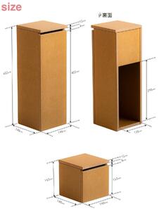 「 木製 ペーパーボックス」ノーマルサイズＷＨ（ホワイト色）