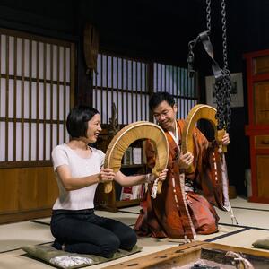 1組だけのプライベート「五箇山合掌造りステイ＆伝統芸能こきりこ鑑賞」 宿泊プラン 1泊2食付き ４名様までご利用可能