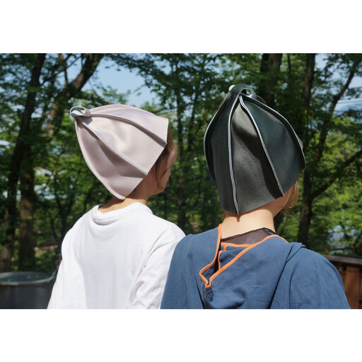 【富山県南砺市発】高機能サウナハット「のぼせシラズ」 <カラー:カーキ>