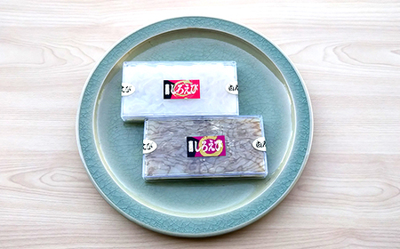 白えび2種セット(刺身、昆布締め)