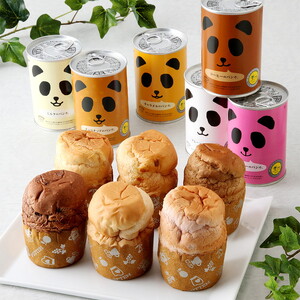 常温5年保存可！6種の味が楽しめる パンだ缶 バラエティーセット 6種6缶 各1缶｜パン 菓子パン パン缶詰 詰合わせ キャンプ アウトドア 防災用 災害用 避難食 非常食 備蓄 常温 6個 チョコ キャラメル いちご ミルク プレーン コーヒー