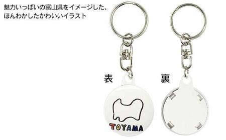 TV番組「夜の巷を徘徊する」紹介店 立山町の名所！癒しのイラスト A4 イラスト (フォトフレーム入り) 1個 キーホルダー 1個 ステッカー 1枚 セット 立山サンダーバード 雑貨 インテリア ポップアート 旅 旅行 思い出 富山県 立山町 F6T-427