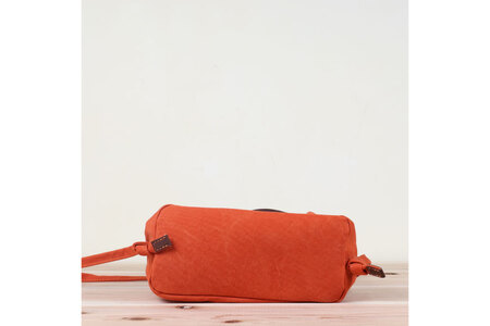 リュック オレンジ [アトリエSASSA 富山県 朝日町 34310398-or]