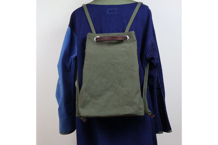 リュック アーミーグリーン [アトリエSASSA 富山県 朝日町 34310398-ag]