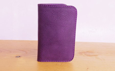 0130 ミドル財布（ホールドなし） ヌメベージュ [アトリエSASSA 富山県 朝日町 34310083]