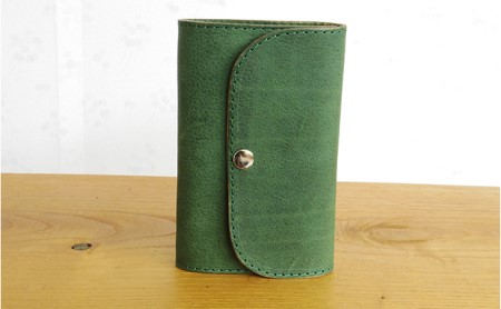 0129ミドル財布（ホールドあり）　グレー / アトリエSASSA / 富山県 朝日町 [34310081]