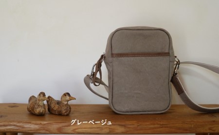 0252たてショルダー グレーベージュ [アトリエSASSA 富山県 朝日町 34310147]