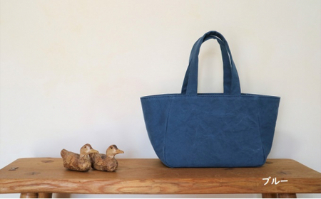 トートバッグ　S　ブルー [アトリエSASSA 富山県 朝日町 34310106] 10,360円