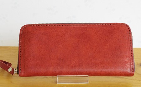 オールレザー長財布　ブラウン [アトリエSASSA  富山県 朝日町 34310099]