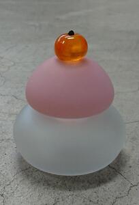 【ガラス】紅白お鏡餅（金澤ver）