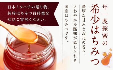 幻の日本ミツバチからの贈り物　純粋はちみつ160ｇ×２瓶　白山ひめみつ
