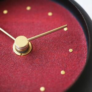 はなもっこ 置時計 【辰砂 ブラック】