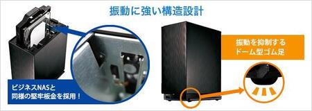 I-O DATA【HDL2-AAX2】デュアルコアCPU搭載　ネットワーク接続ハードディスク（NAS）2ドライブモデル