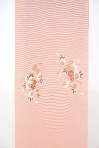 兼六園菊桜 手描加賀友禅染 帯