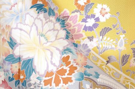 手描加賀友禅染 訪問着「華映」