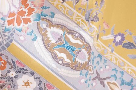 手描加賀友禅染 訪問着「華映」