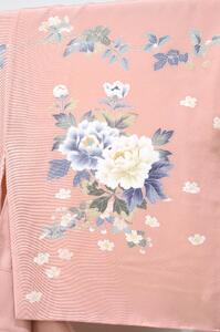 手描加賀友禅染 訪問着「花鳥諷詠」