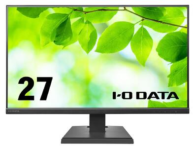 モニター I-O DATA 【LCD-A271DB】3辺フレームレス&広視野角ADSパネル27型ワイド液晶ディスプレイ ブラック モニター