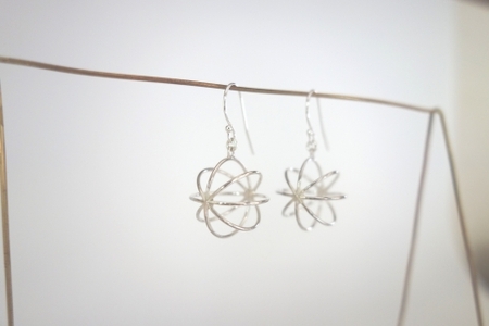 【金工】てまりピアス