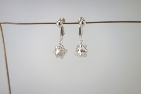 【金工】コンペイトウイヤリング