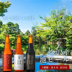 金沢産地ビール　小瓶3種入り1ケース！