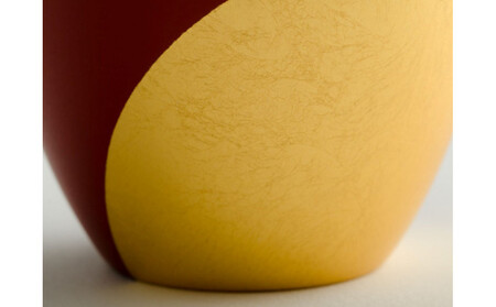 漆カップ・墨紅ペア（永＆久）