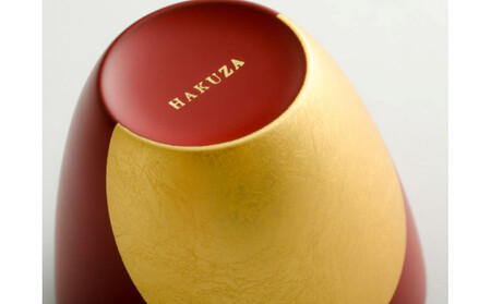 漆カップ・墨紅ペア（永＆久）