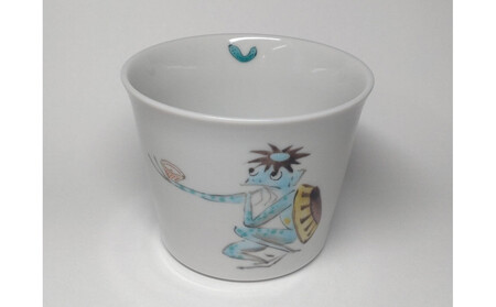 そばちょこ・小皿セット 河童の晩餐 宴 九谷焼