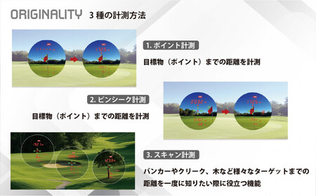 ショットナビ Laser Sniper nano GR+ ブラック ゴルフ距離計