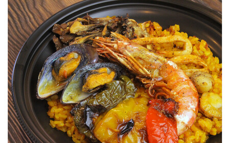 魚介と彩り野菜の本格パエリア１人前×２皿