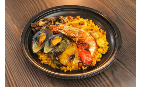 魚介と彩り野菜の本格パエリア１人前×２皿