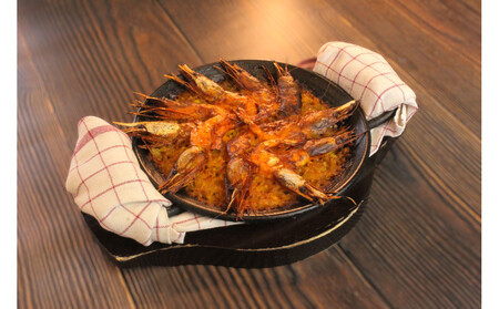 甘えびたっぷり贅沢パエリア１人前×２皿