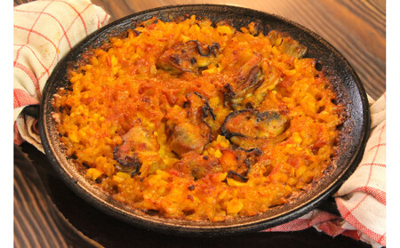 牡蠣の旨味たっぷりパエリア1人前×2皿