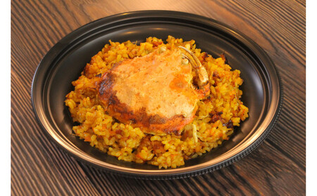 ＜先行予約＞【冬季限定】まるごと1杯使用！香箱カニのパエリア１人前×２皿