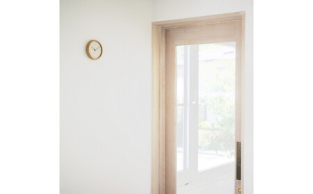 はなもっこ 掛時計 水晶　プレーン