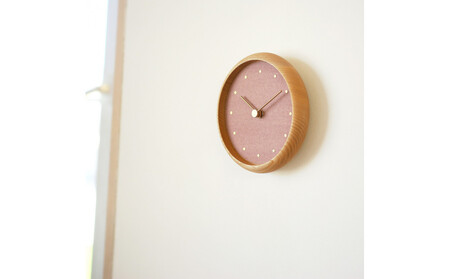 はなもっこ 掛時計 桜鼠　プレーン