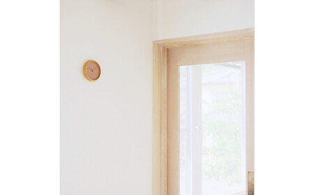 はなもっこ 掛時計 桜鼠　プレーン