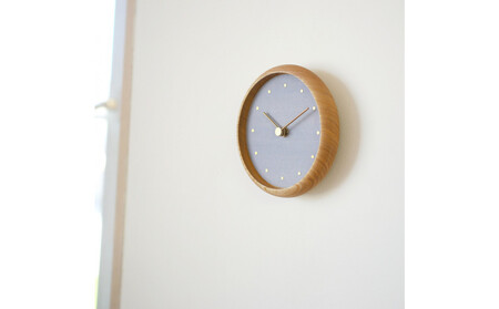 はなもっこ 掛時計 紫雲　プレーン