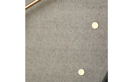 はなもっこ 掛時計 淡墨 ブラック