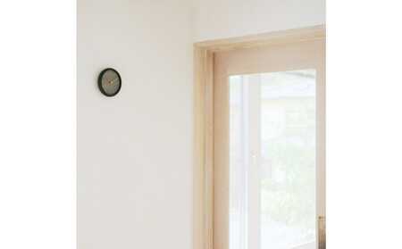 はなもっこ 掛時計 淡墨 ブラック