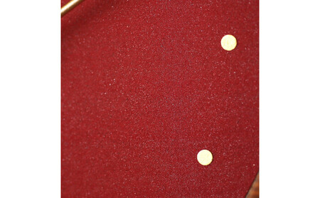 はなもっこ 掛時計 辰砂　ブラウン