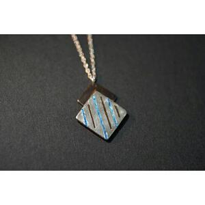 【加賀象嵌】ネックレス「スクエア」