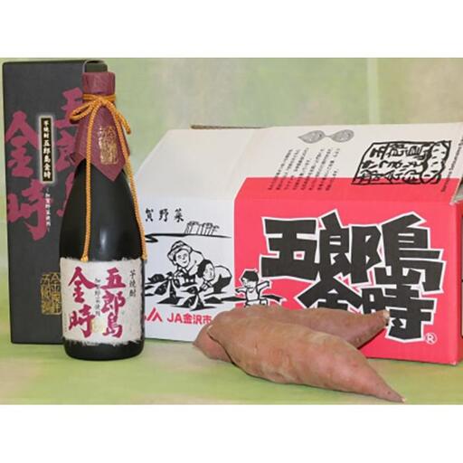 JA金沢市 五郎島金時青果＋五郎島金時焼酎セット