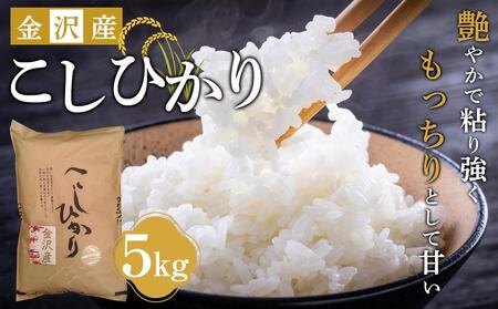 【金沢産】こしひかり 5kg